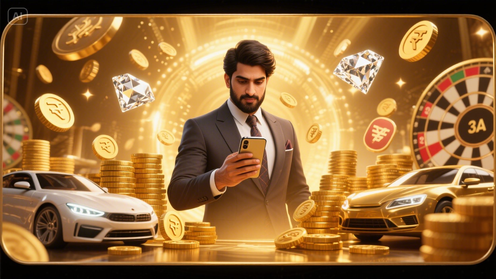 Casino royal casino game desktop and mobile interfaces
